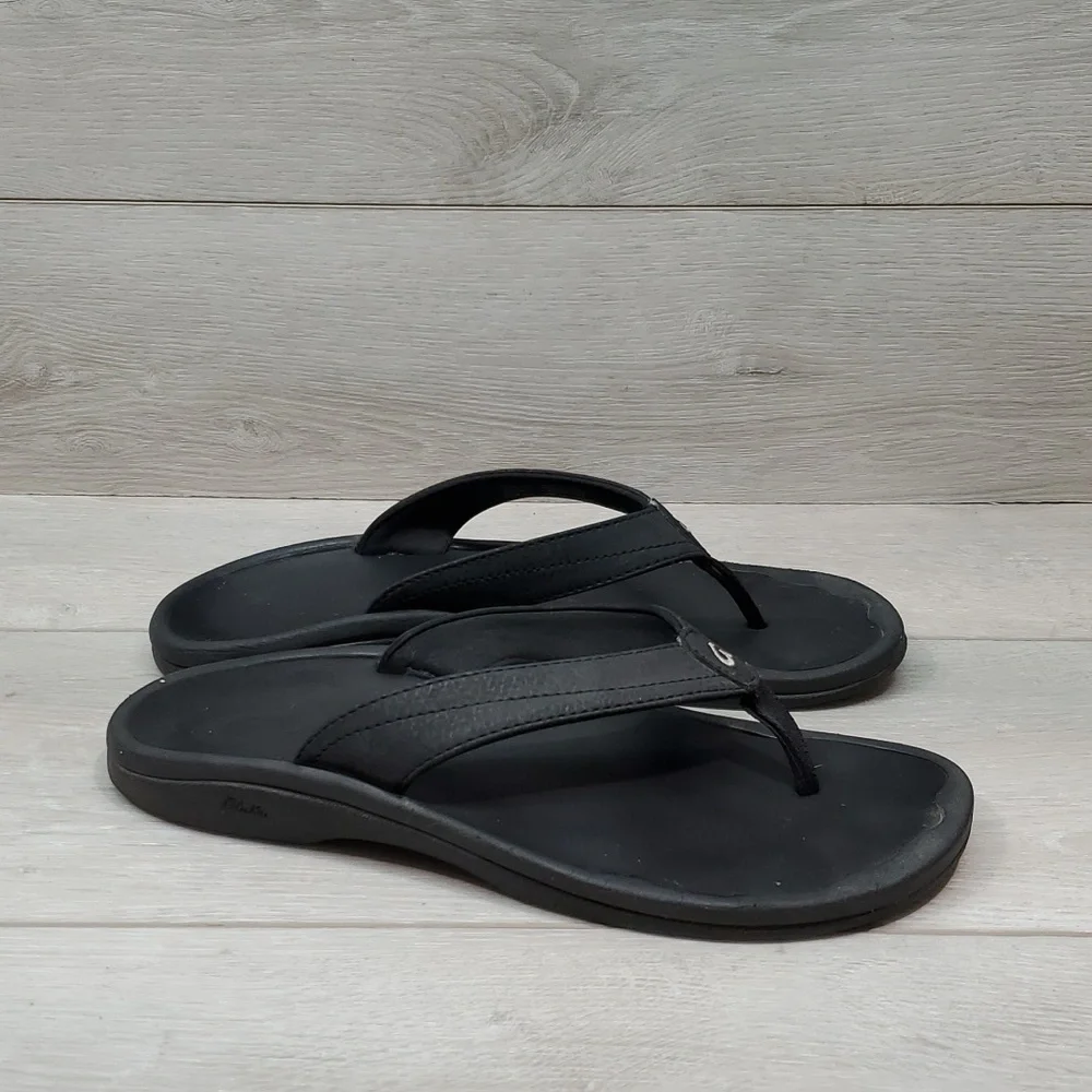 Olukai Womens Ohana Sandals Slide flip flop shoes sz 10